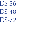 DS-36 DS-48 DS-72